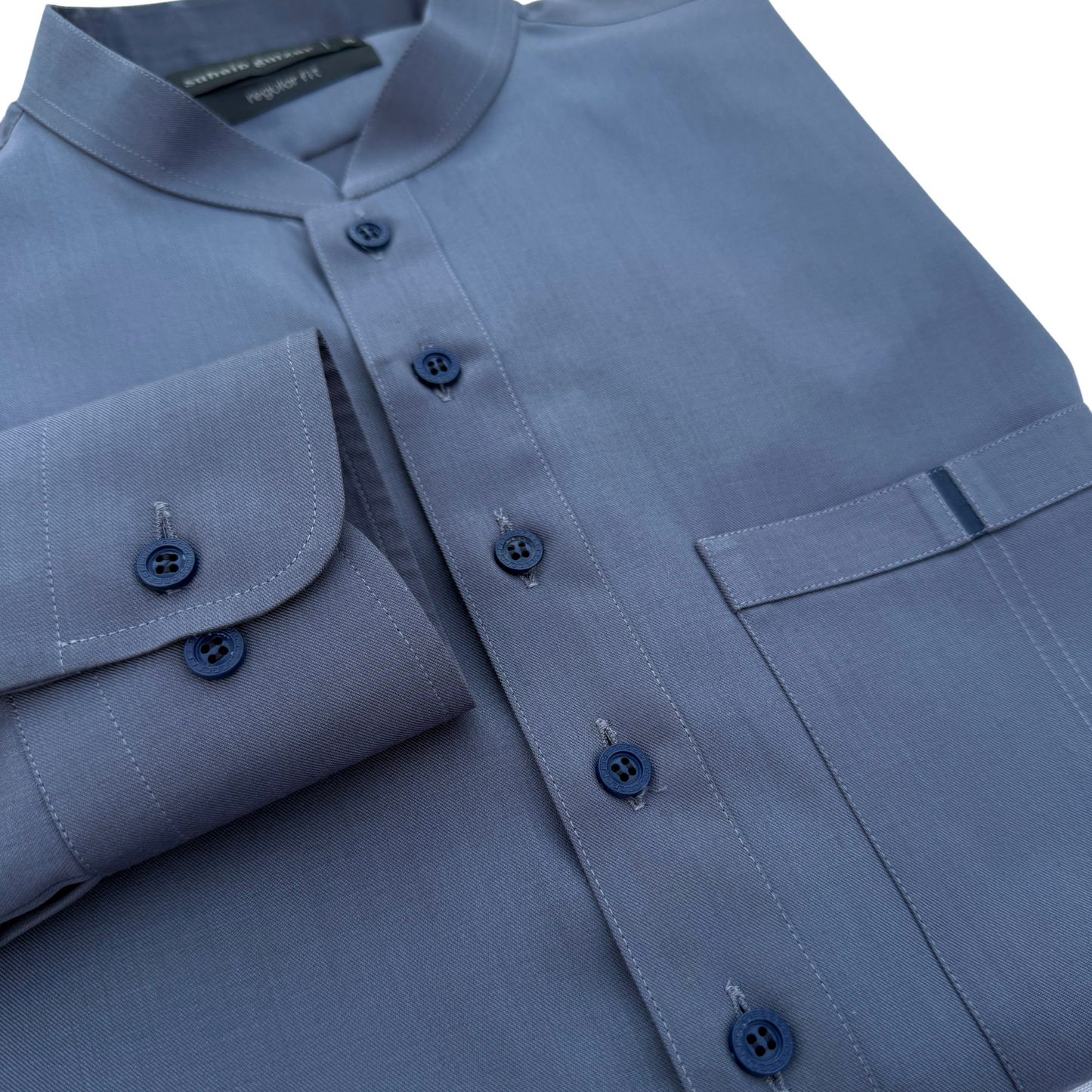 Men's Dusky Blue TR Shalwar Kameez - 113003