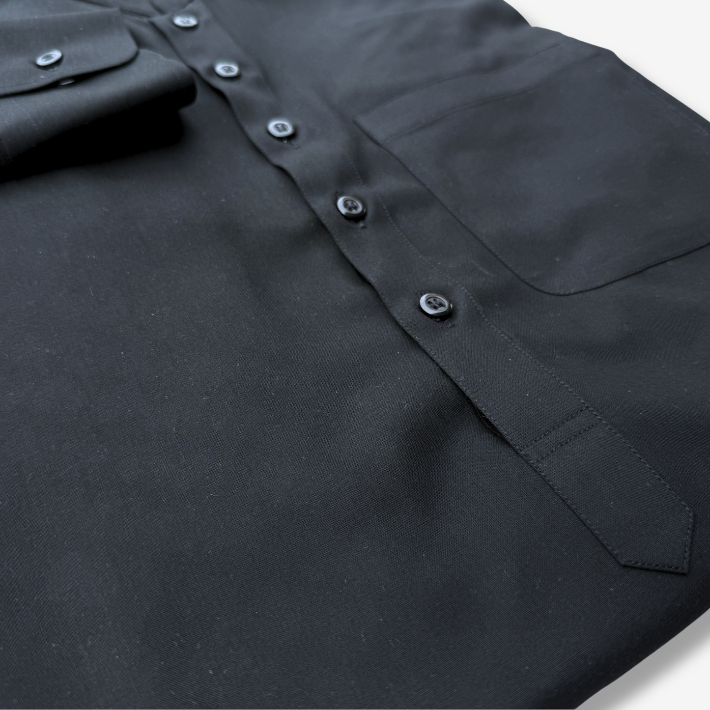 Men's Jade Black Wash & Wear Shalwar Kameez - 112001