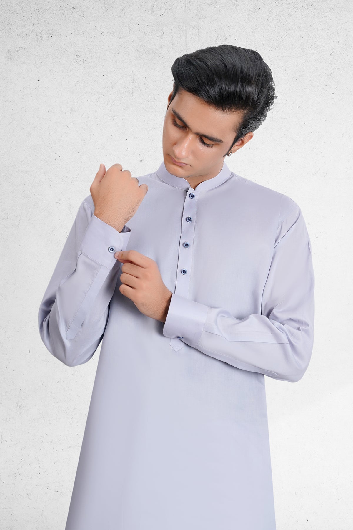 Men's Lavender Shalwar Kameez - 111031