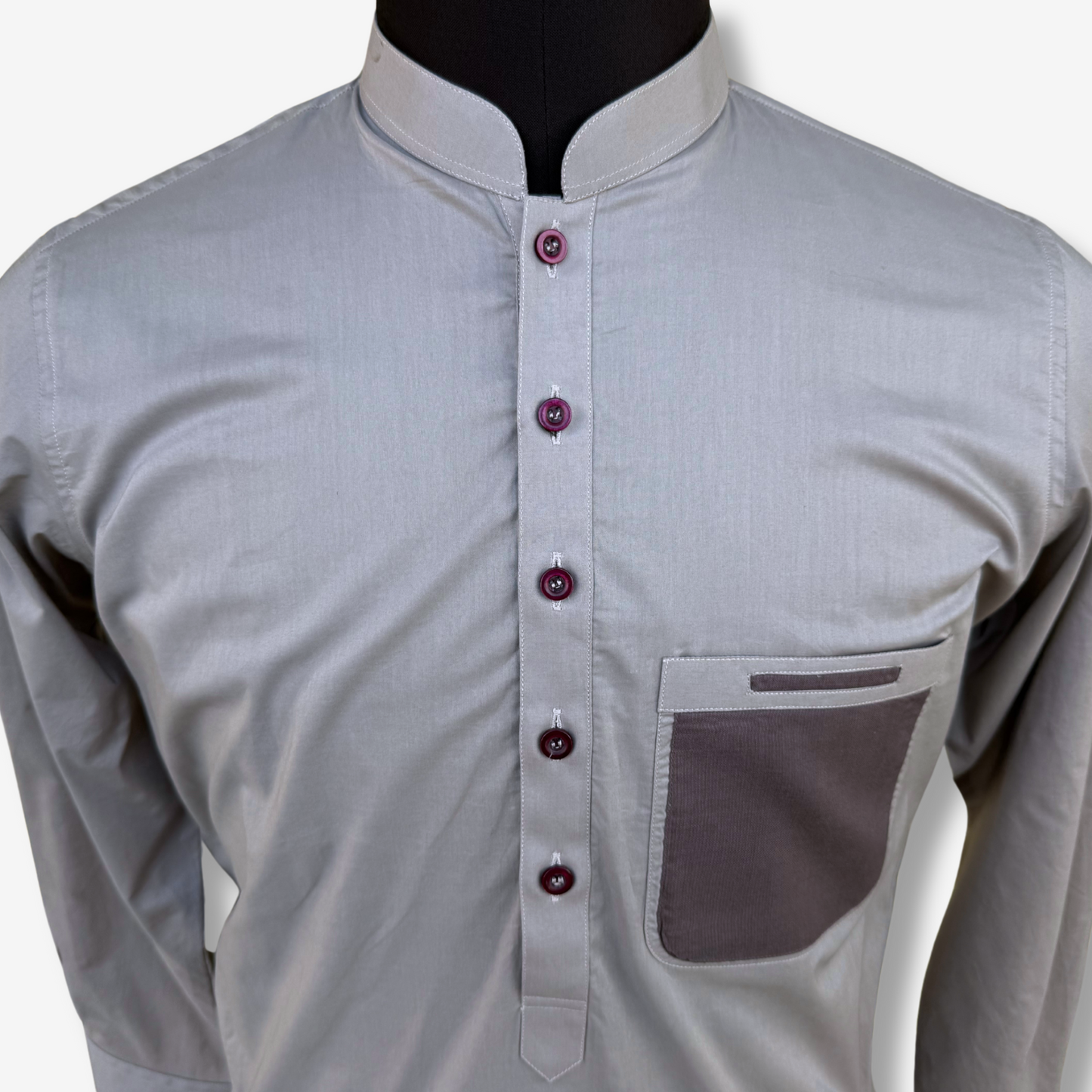 Men's Light Magenta Cotton Shalwar Kameez - 111012