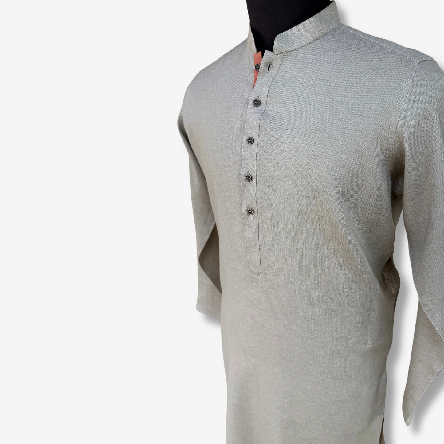Men's Malibu Beige Irish Cotton Shalwar Kameez - 111017