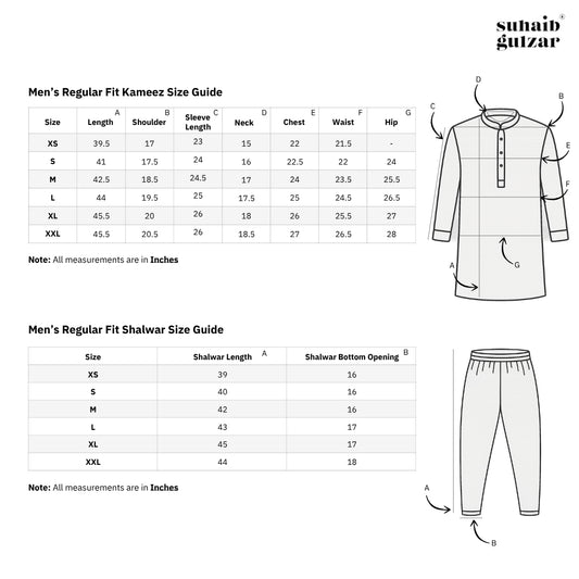 Men's Shalwar Kameez MTO - Art.014