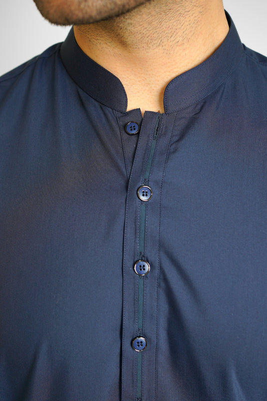 Men's W&W Blend Pickled Bluewood Shalwar Kameez - 112018