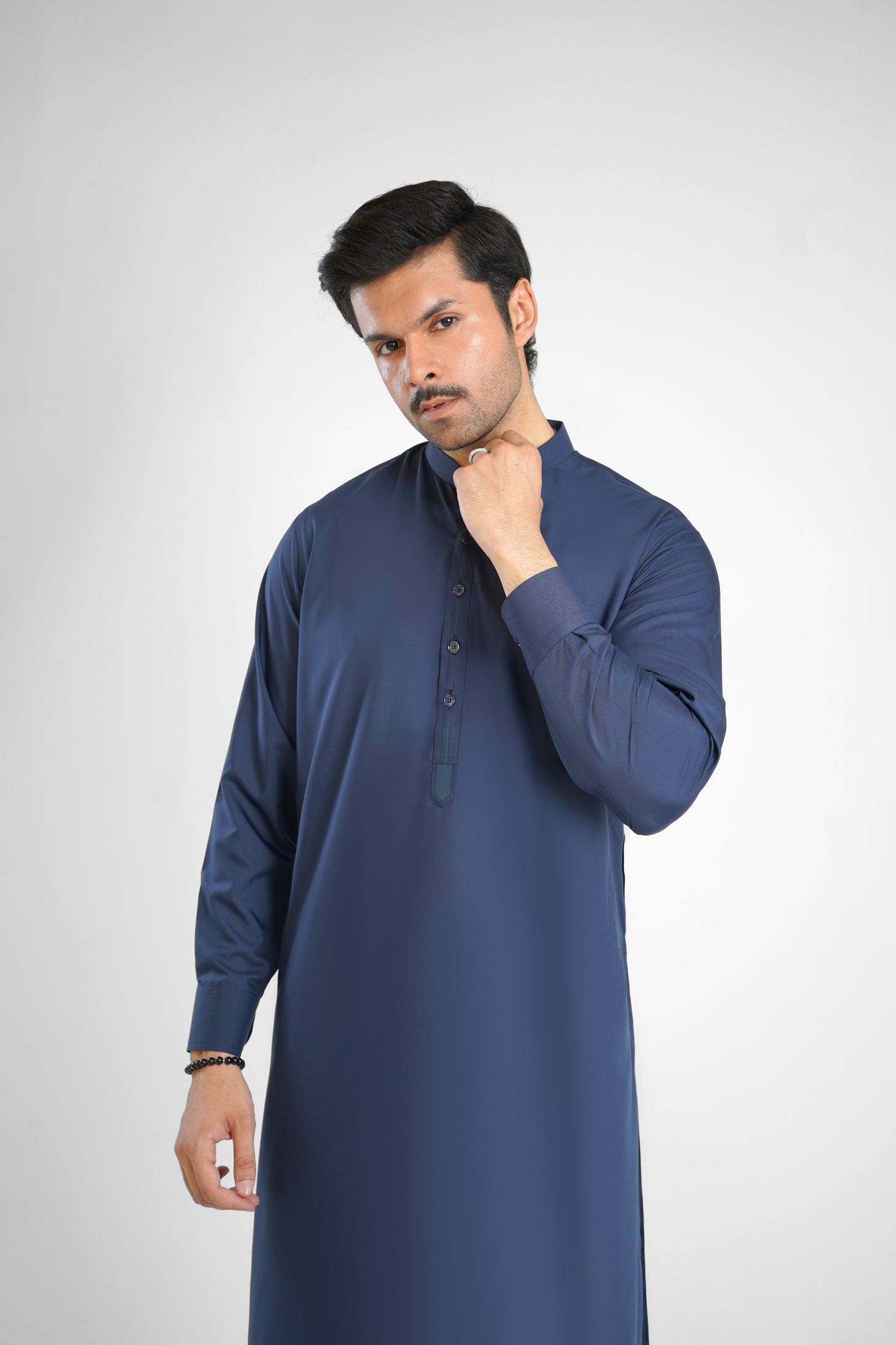 Men's W&W Blend Pickled Bluewood Shalwar Kameez - 112018