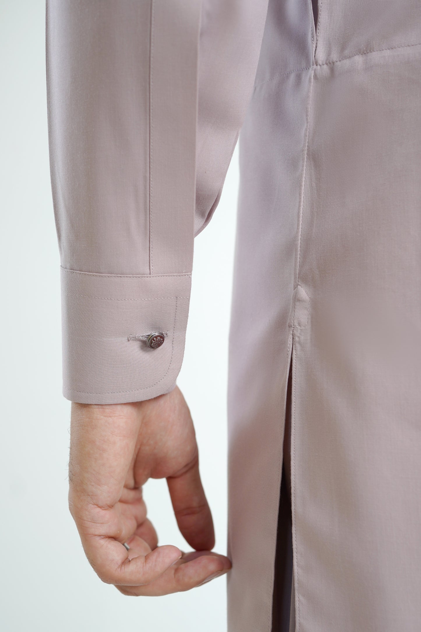 Men's W&W Blend Soft Mauve Shalwar Kameez - 112008