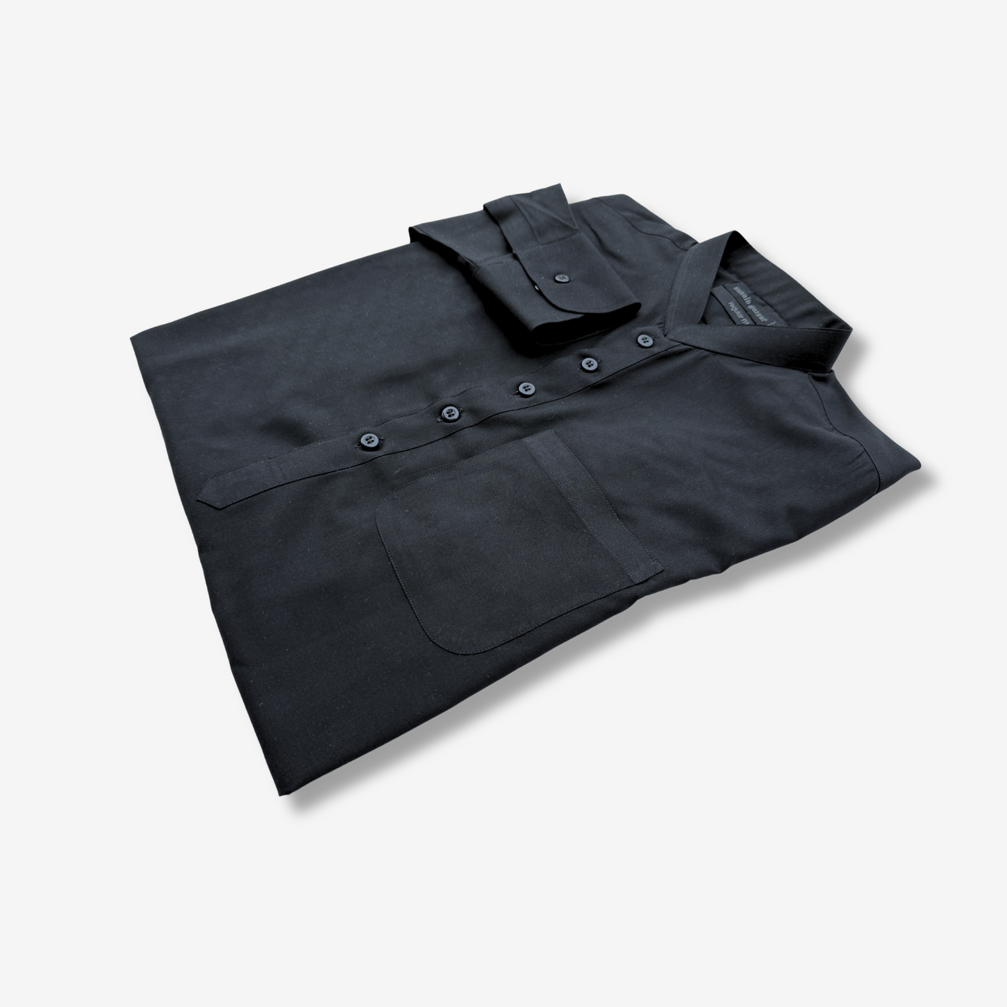 Men's Jade Black Wash & Wear Shalwar Kameez - 112001
