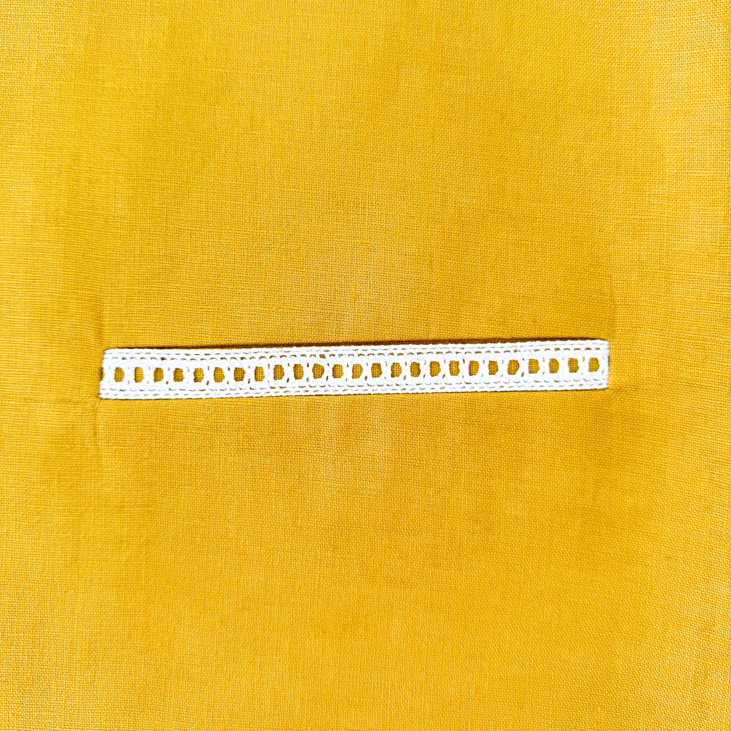 Men's Corn Yellow Irish Linen Waistcoat - 225001