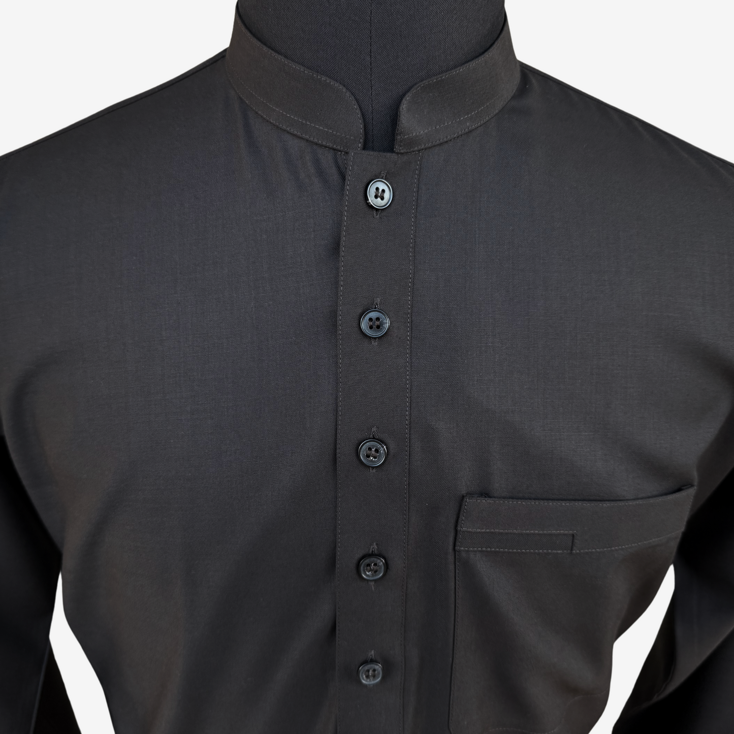 Men's Dark Brown TR Shalwar Kameez - 113011