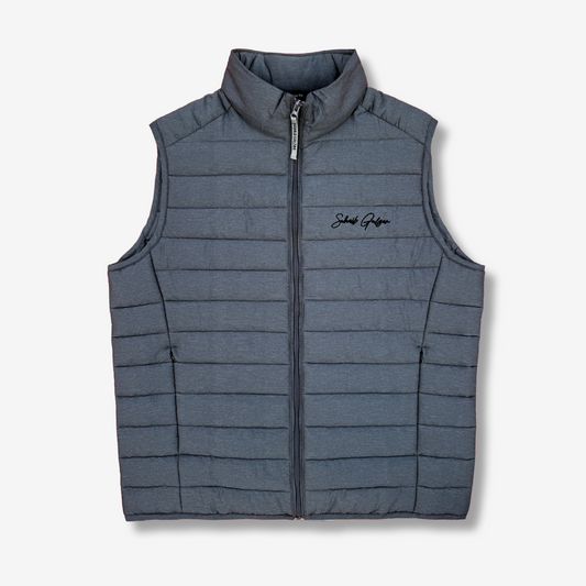Men's Gray Puffer Jacket - 441001