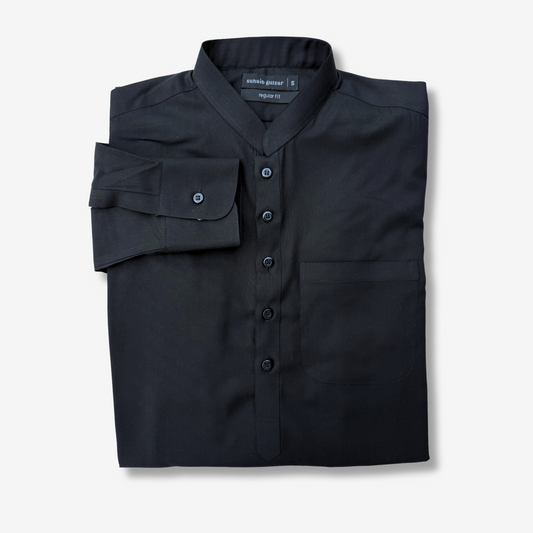 Men's Jade Black Wash & Wear Shalwar Kameez - 112001