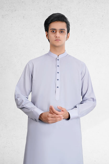 Men's Lavender Shalwar Kameez - 111031