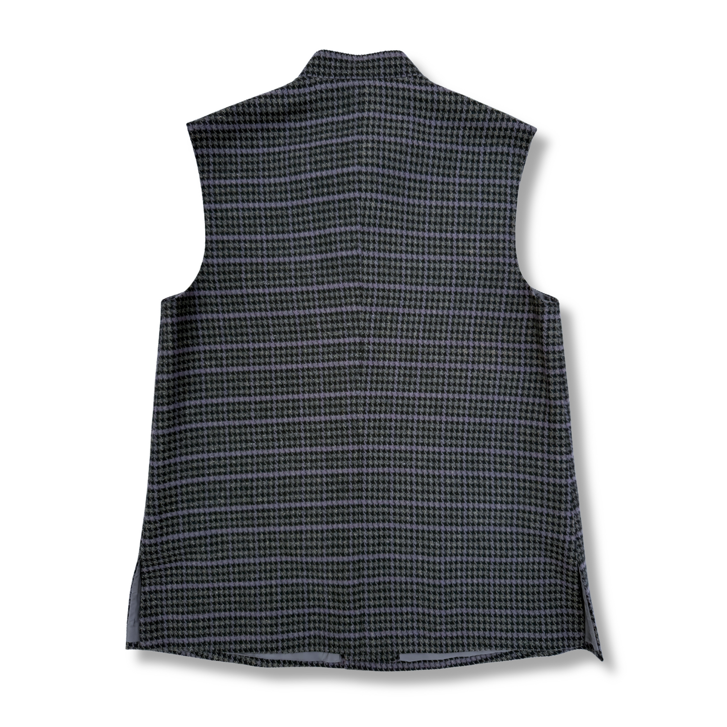 Men's Mist Purple Wool Touch Waistcoat - 226003