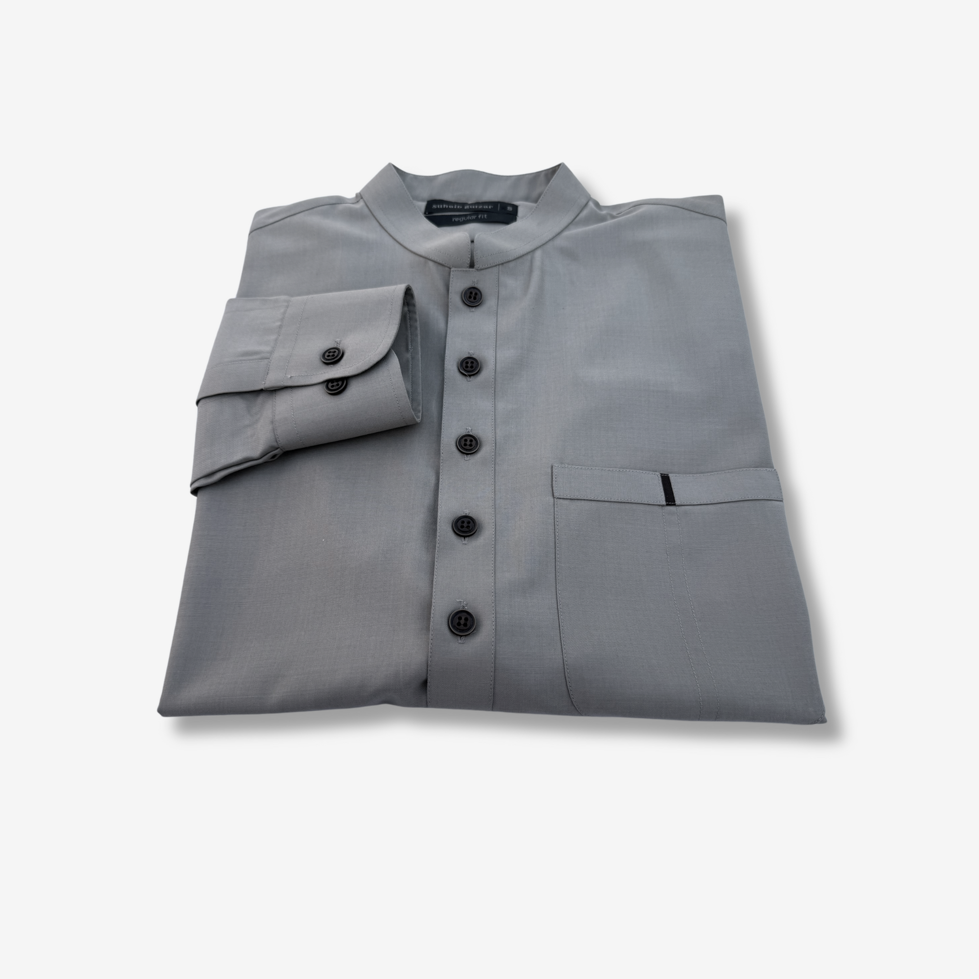 Men's Pale Silver TR Shalwar Kameez - 113013