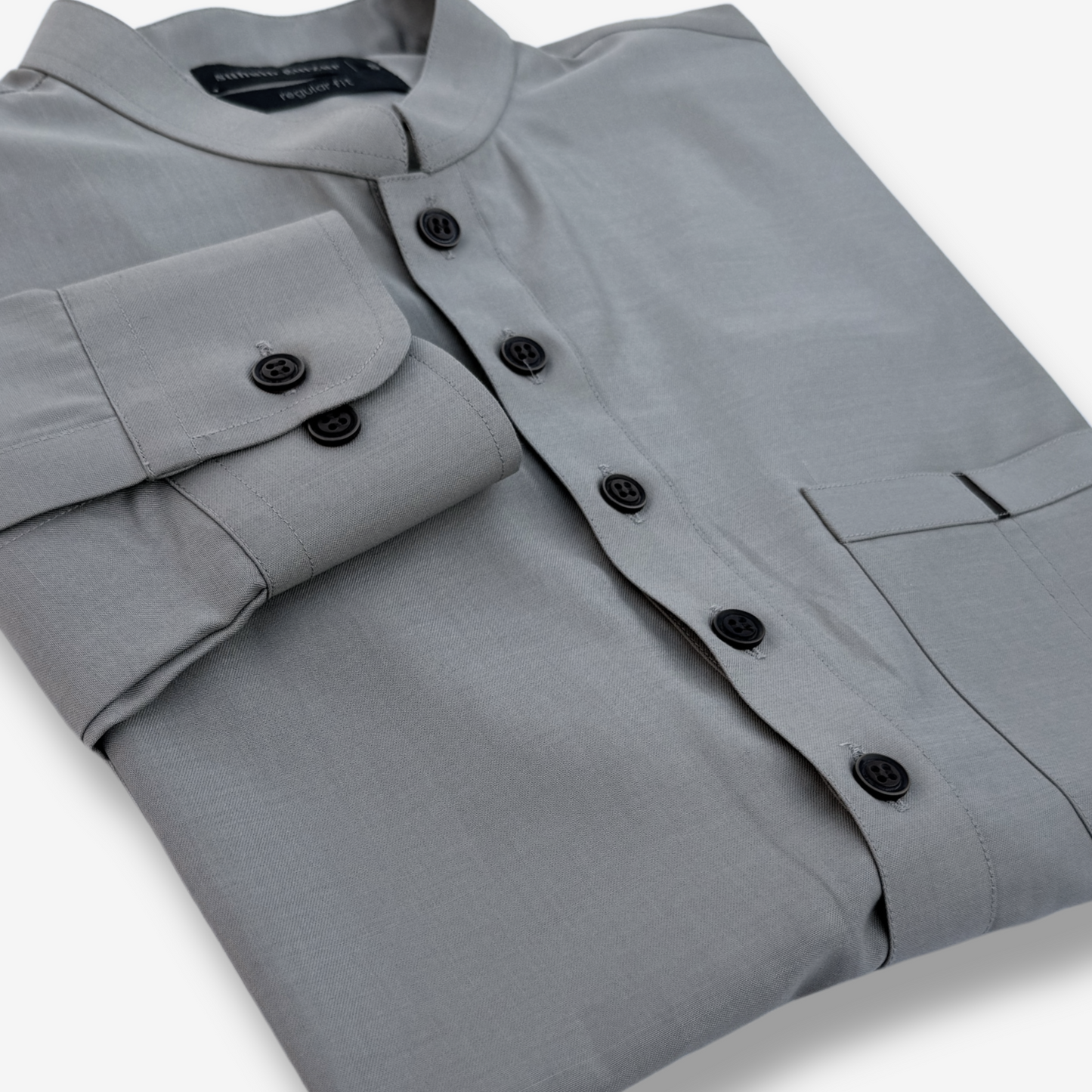Men's Pale Silver TR Shalwar Kameez - 113013