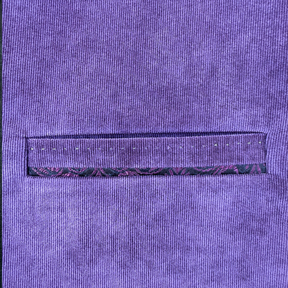 Men's Purple Haze Corduroy Waistcoat - 224012